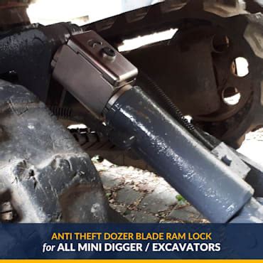 mini digger security locks|mechanical immobilizer for mini digger.